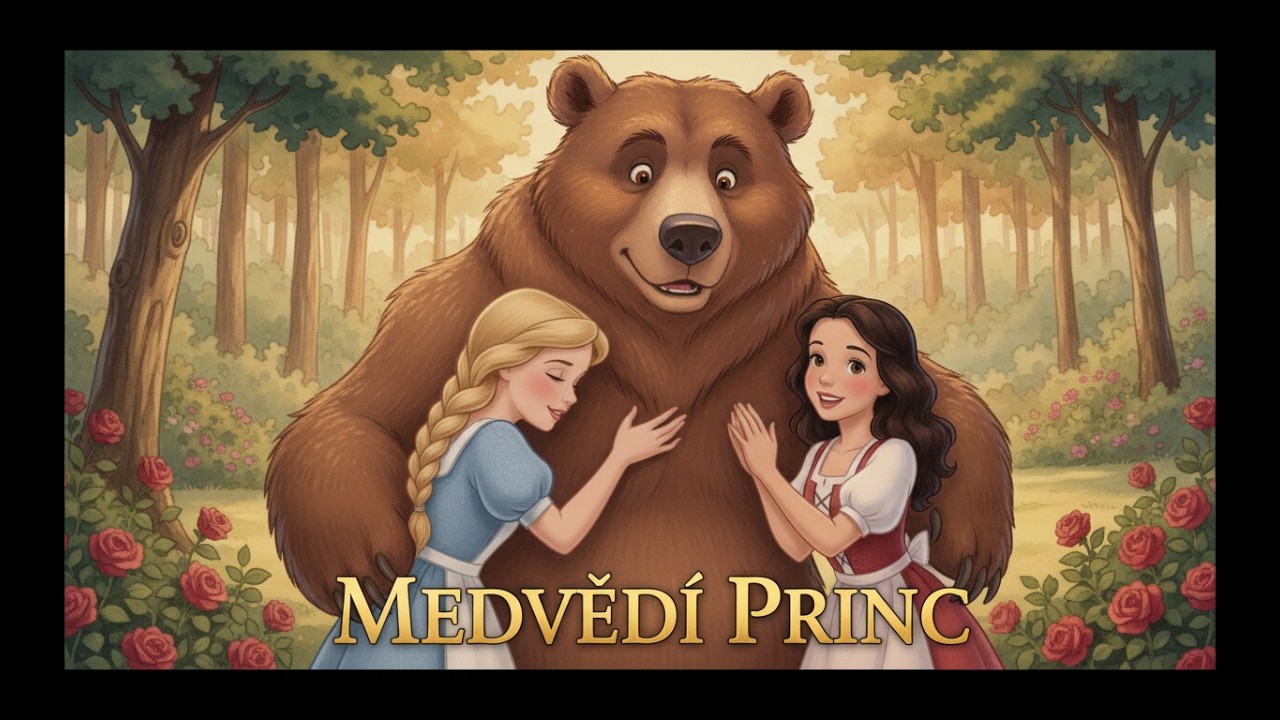 🐻 Medvědí princ: Celá audio pohádka (Disney Styl ) 🌹