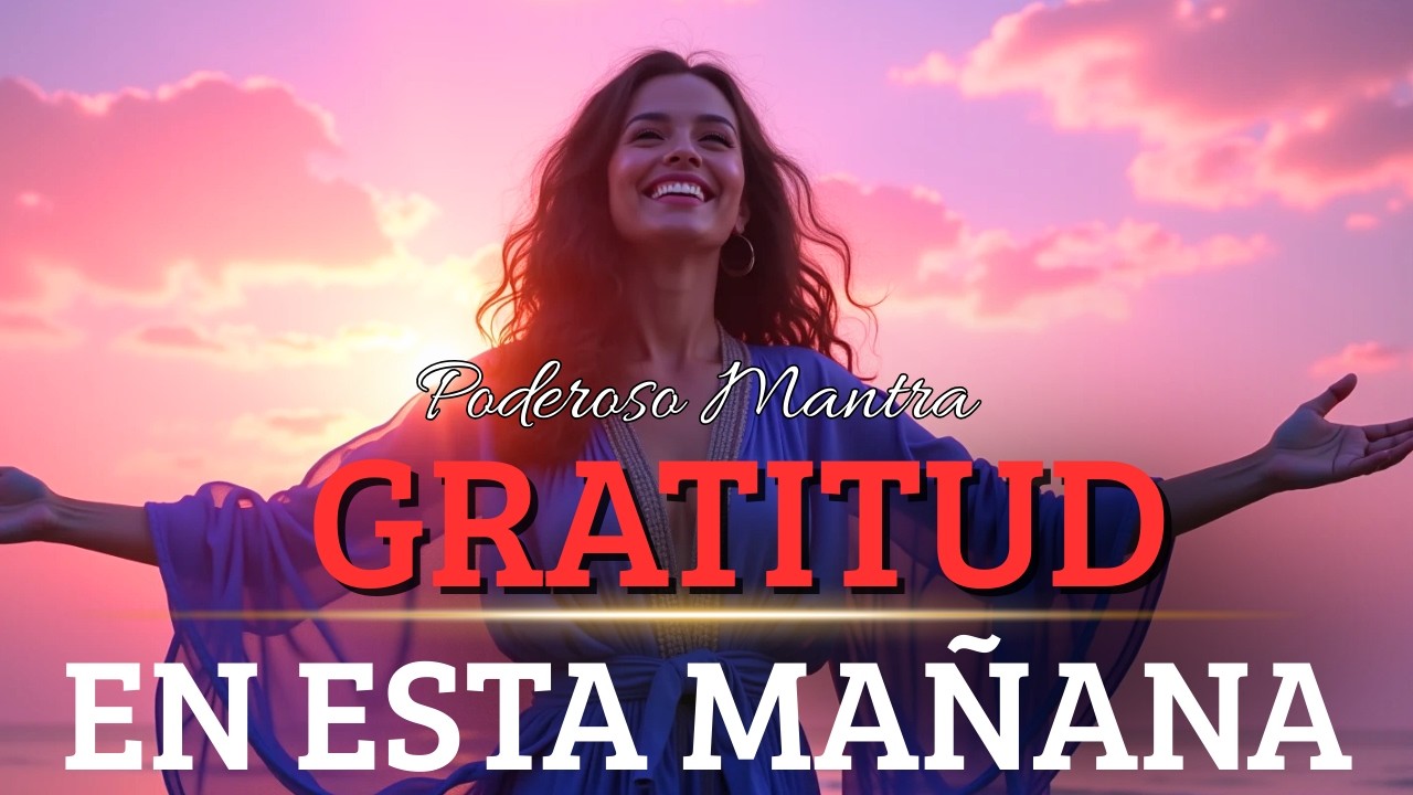 GRATITUD CADA MAÑANA 🌅✨ Canción de Agradecimiento y Fe | Música para Iniciar el Día con Bendición