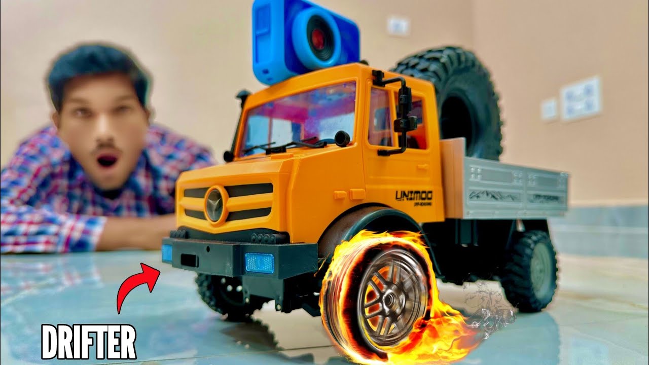 RC Mercedes Drift Truck Unboxing & Testing Chatpat toy tv YouTube