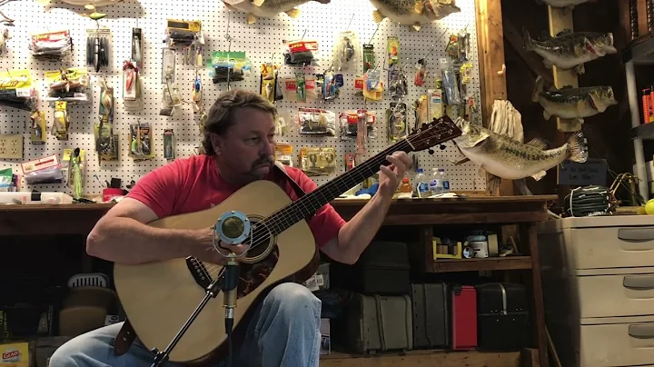 Ken Hooper "Tree" Mahogany guitar at 3 years old