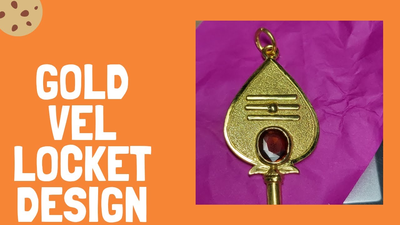 Gold vel Locket | Murugan vel Locket | Gold Vel Pendant| handmade ...