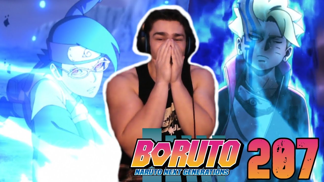Boruto Ep 207 - SARADA USES CHIDORI!! Boruto's Karma?!? | Reaction/Review
