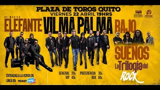 ►VILMA PALMA E VAMPIROS Concierto completo 2/4 Trilogía del Rock - Plaza de toros Quito Ecuador ◄