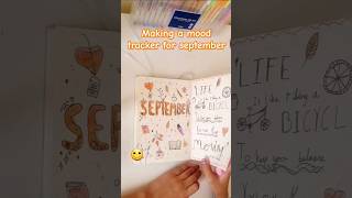 #bulletjournal #september #autumn #moodtracker #backtoschool #leaves #orange