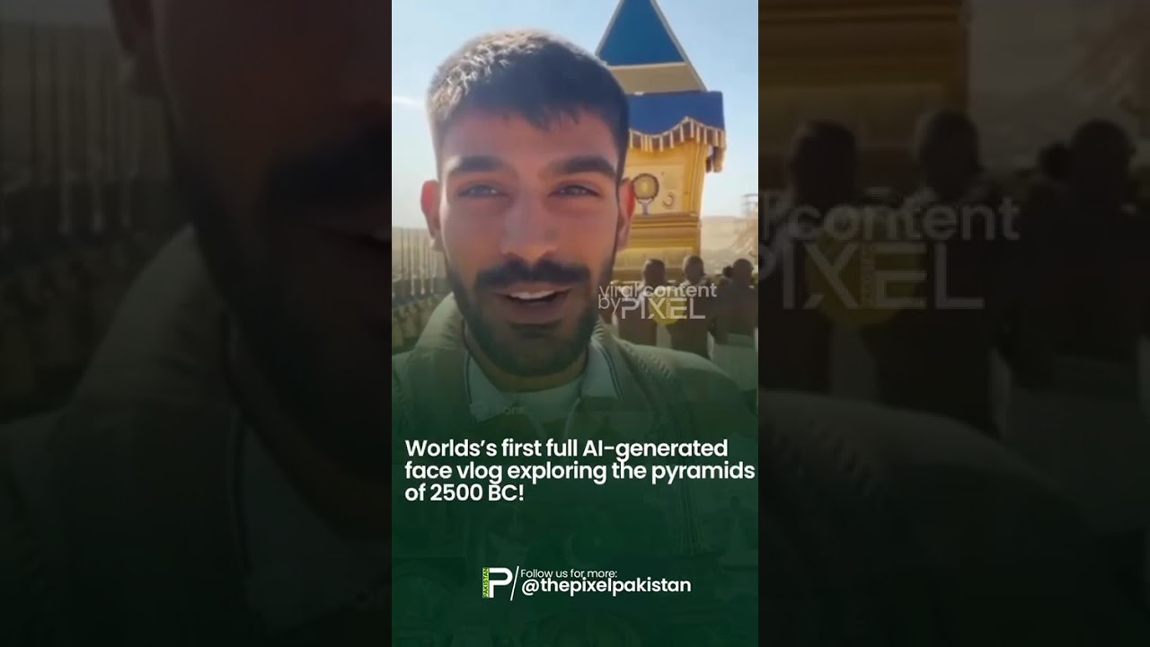 Pakistan's First Ever AI Generated Vlog