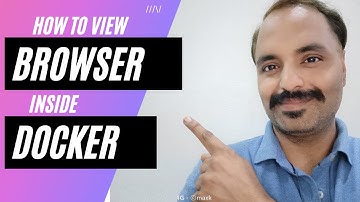 View Selenium Web Browser inside docker