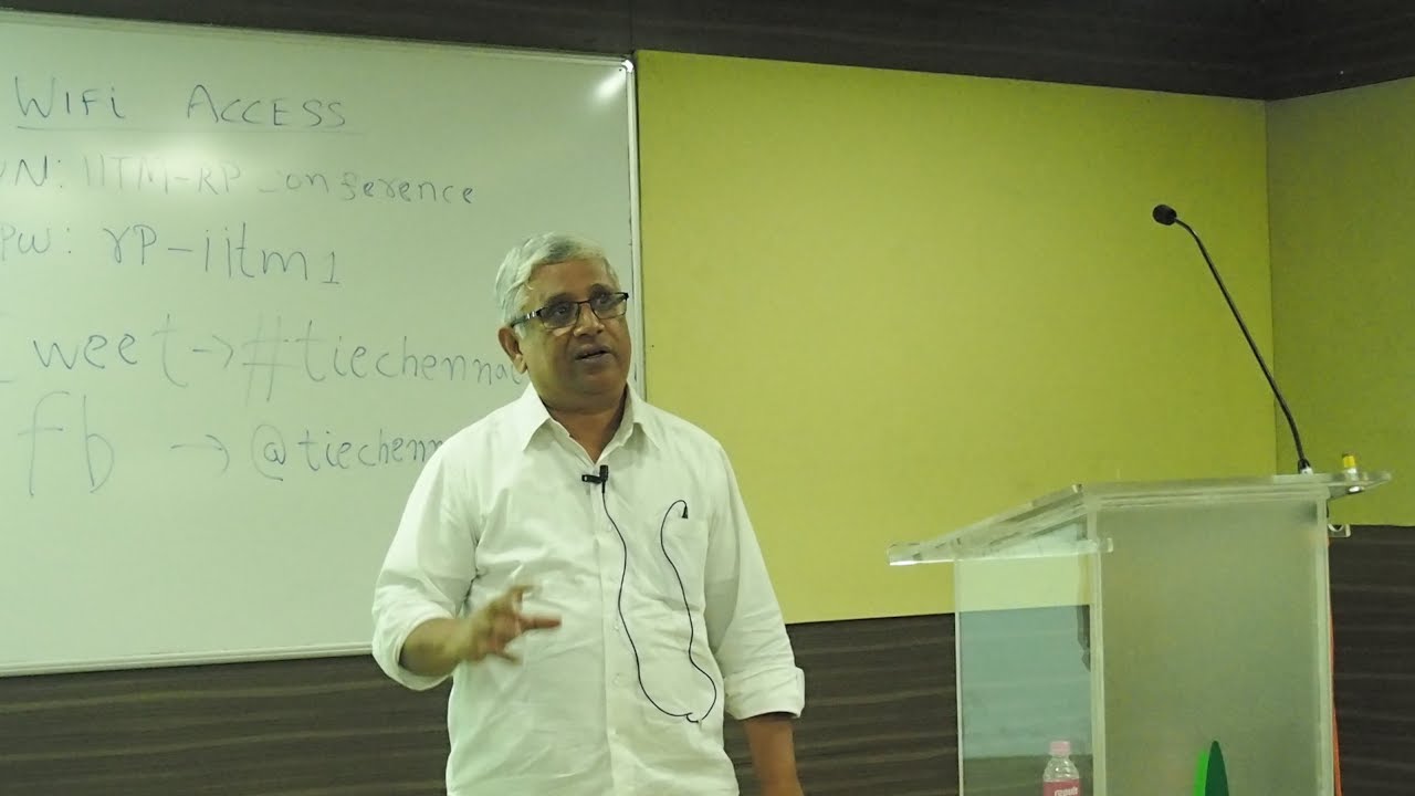 TiE Chennai: Series on Emerging Tech by Dorai Thodla - YouTube