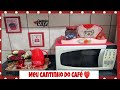 Decoração/como montei meu cantinho do café ♥️