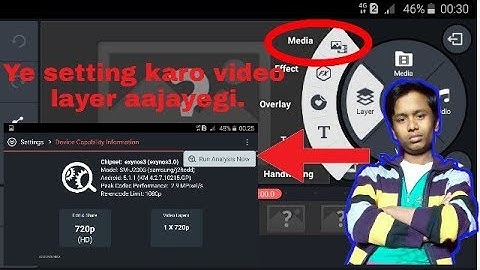 Kinemaster me Video layer kaise laye?/how to add video layer in kinemaster