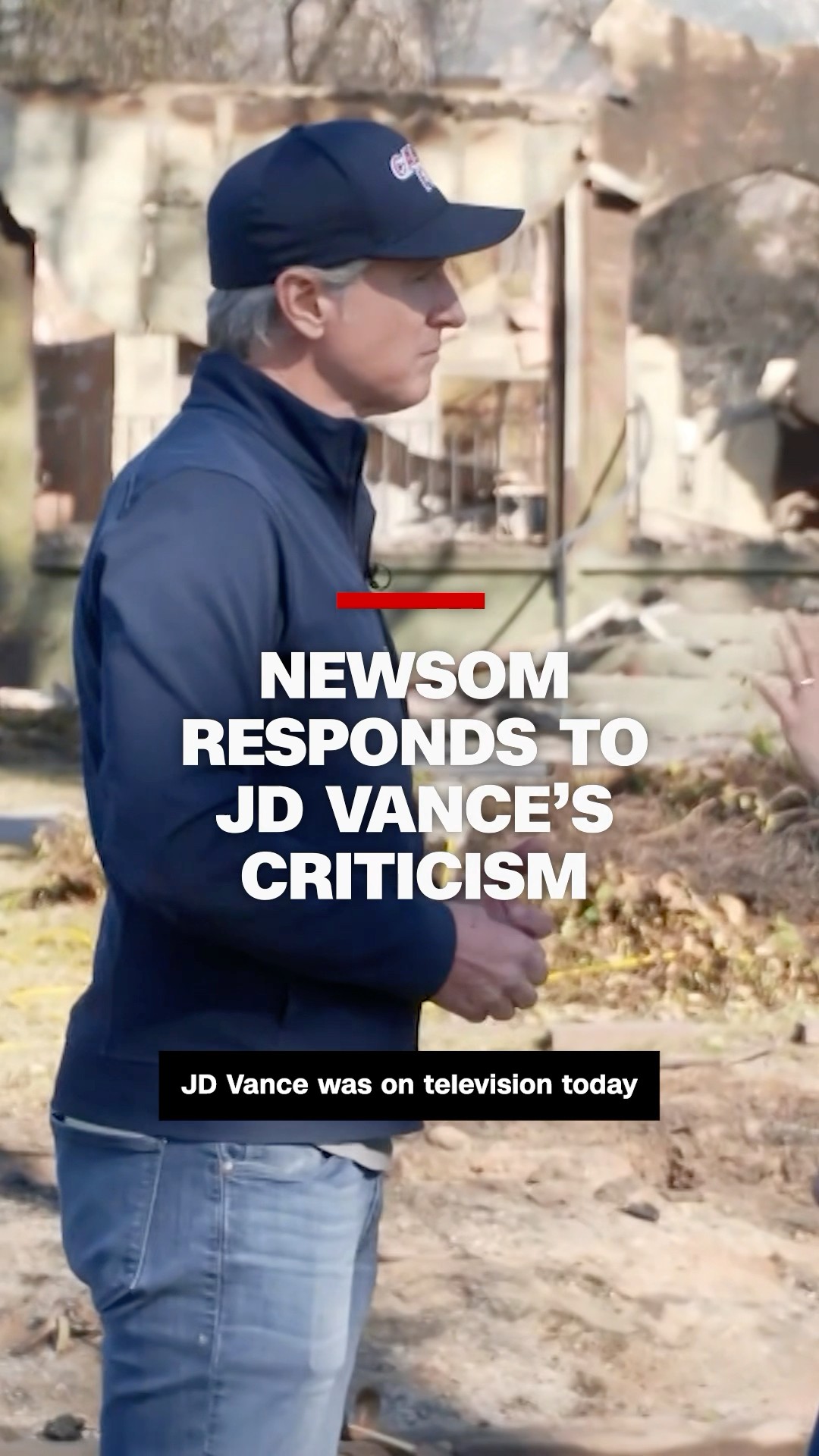 Newsom responds to JD Vance's criticism