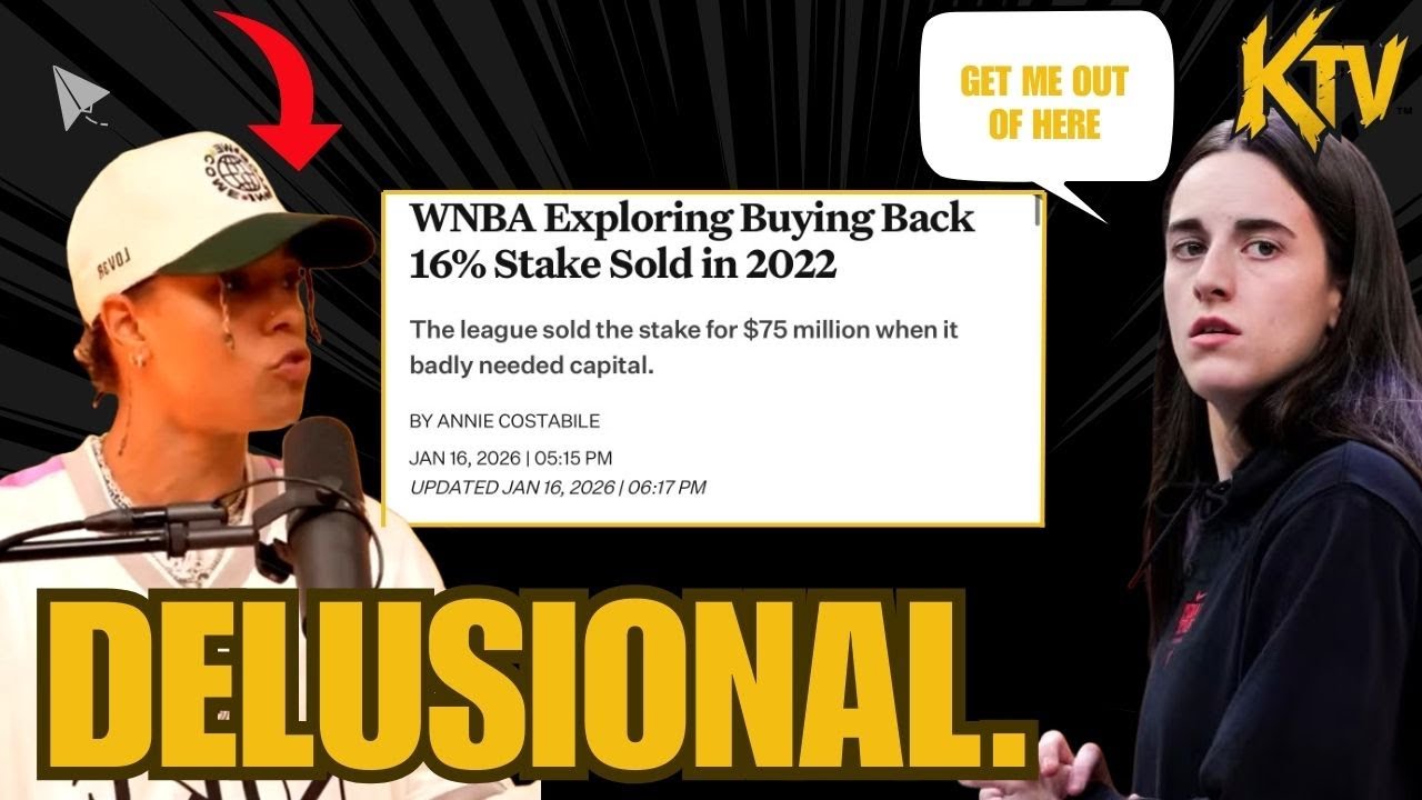 Tasha Cloud EXPOSE more PLAYER DELUSION it's not Caitlin Clark WNBA trying to buy THEIR LEAGUE BACK