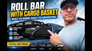 Athlete Statistics First look - JOYTUTUS roll bar for trucksJOYTUTUS Roll Bar for Truck with Cargo Basket for Gladiator