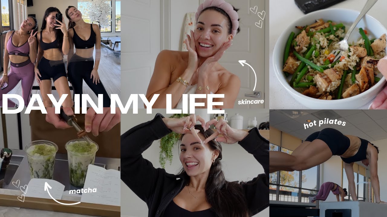 DAY IN THE LIFE - Hot Pilates, Skincare Routine, Wedding Chat, Favorite Books