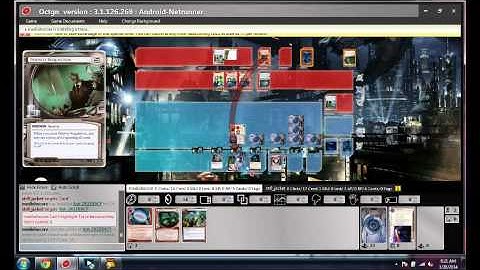 Android: Netrunner Replicating Perfection vs Darwin Noise OCTGN