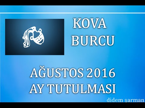 A Ustos Ay Tutulmasi Kova Burcu Astroloj Youtube