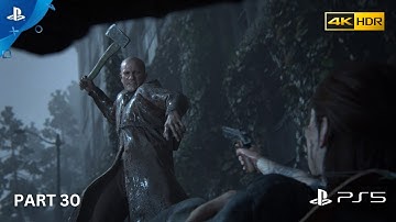 THE LAST OF US 2 PS5 Walkthrough Gameplay Part 30 - ISAAC (Last of Us Part 2)