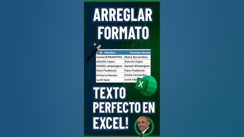 Arregla Textos en Excel 🧹 ¡Con Fórmulas Sencillas! ⚡️ #Shorts #excel