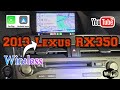 2013 Lexus RX350 HOW TO remove the radio display install naviks wireless Carplay Android Auto