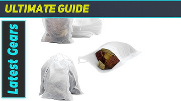 Mesh Drawstring Bags for Cooking & Storage: 100 Pack Review