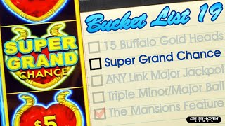 My Slot Bucket List, Ep. #19 - Chasing the Super Grand Chance in Dollar Storm, Egyptian Jewels!