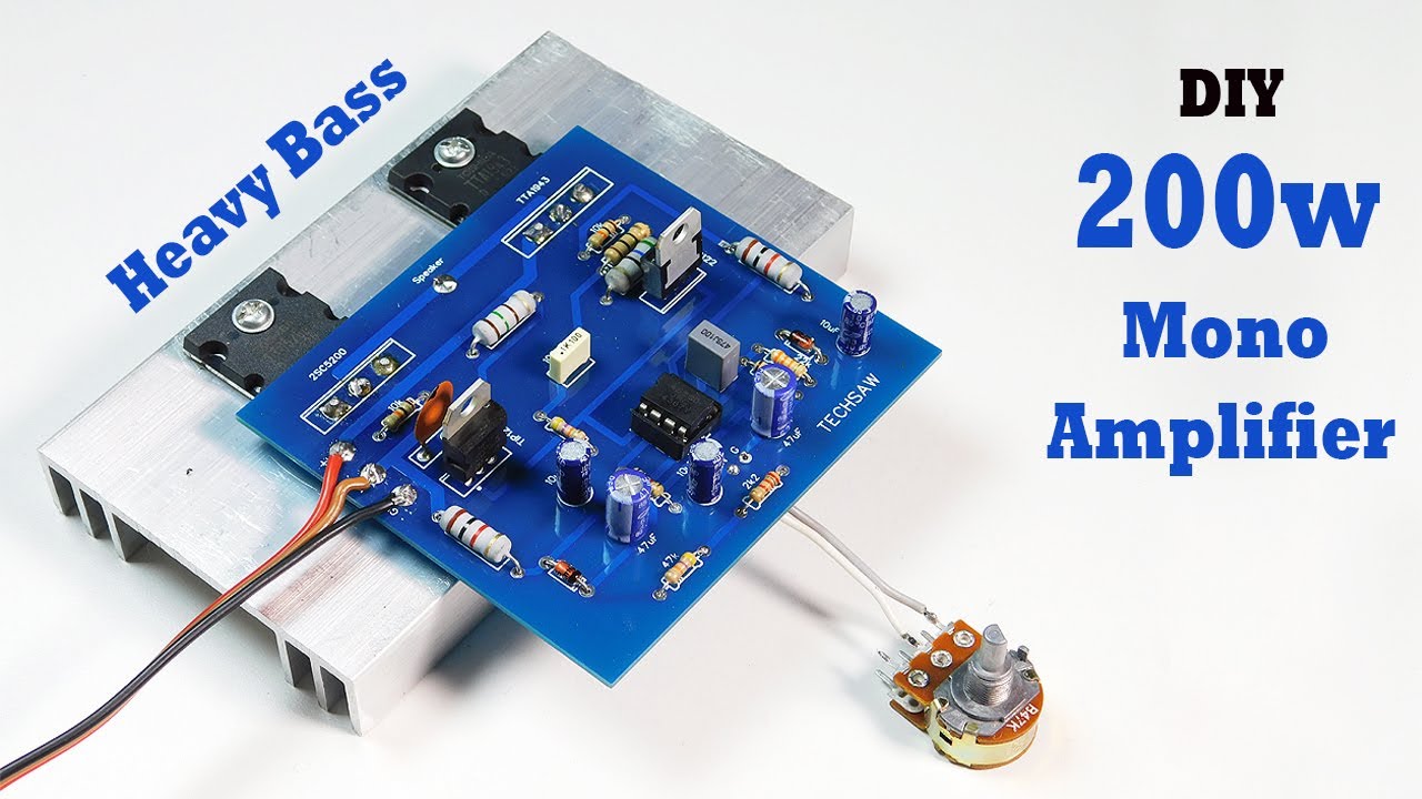 200w Layout Audio Power Amplifier Circuit Diagram|Electronic Design|Schematic Circuit Power Diagram