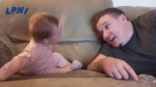 Hilarious Moments || Daddies and Babies Funny Moments - Cute Baby Copies Daddy Compilation