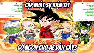 Ngọc Rồng Online - Tổng hợp sự kiện tết , cày chay có chơi được? Kiếm vàng không khó | NRO