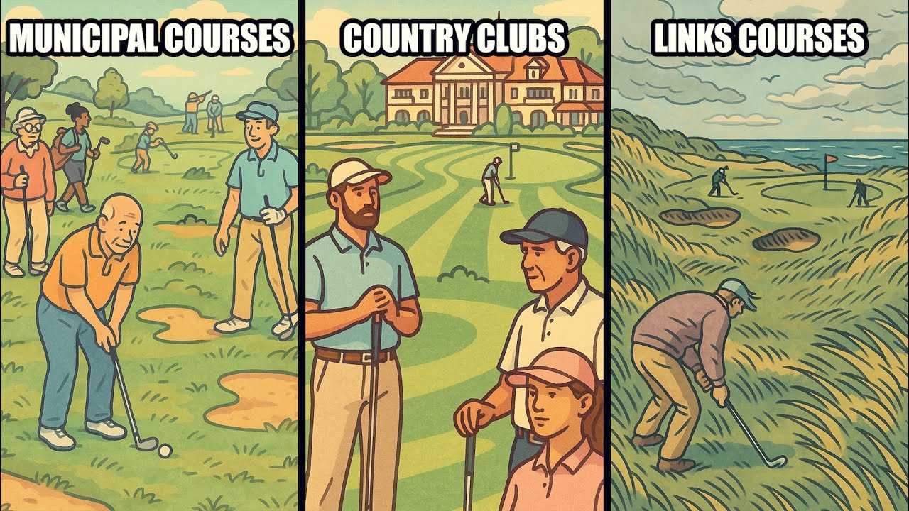 Every Golf Course Explained: From Beer Leagues to Bentgrass Elites