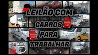 LEILÃO COM SAVEIRO ,STRADA,DOBLO,KOMBI E CAMINHÃO PARA TRABALHAR