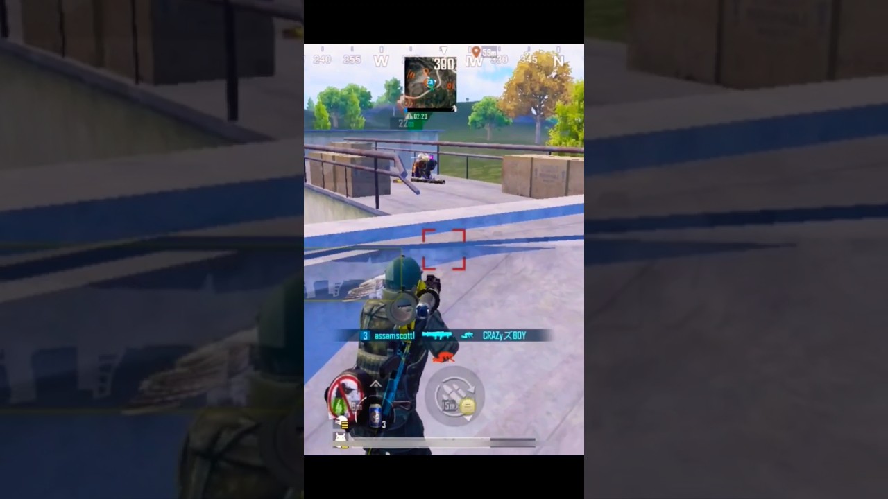 Pubg Mobile 1 VS 2 at Base