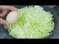 Cabbage With Eggs Is Better Than Meat Simple Easy And Delicious Cabbage Recipe Cabbage With Eggs Is Better Than Meat Simple Easy And Delicious Cabbage Recipe