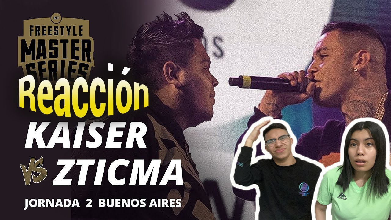 REACCIÓN 🇲🇽II KAISER VS ZTICMA | FMS INTERNACIONAL JORNADA 2 | Buenos Aires