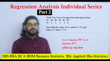 Regression Analysis Part 2 BBS BBA BHM BSC TU PU Statistics