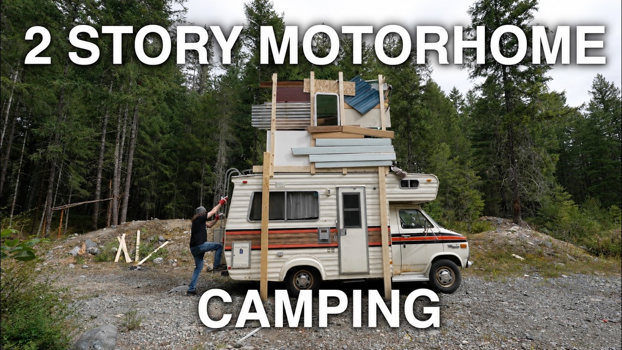 2 Story Motorhome Camping