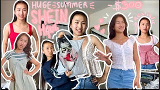 HUGE SUMMER *realistic* SHEIN HAUL #SuJi #summerhaul #shein #shopping #fashion #clothes #haul #girly