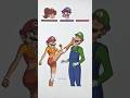 Super Mario Galaxy Luigi x Daisy Magic Paper Puzzle Game #supermario #luigi #trendingshorts