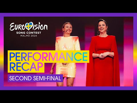 Second Semi-Final Recap | Eurovision 2024 | #UnitedByMusic 🇸🇪