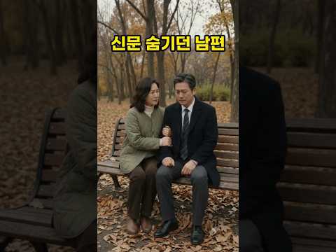 외근 나왔어! 신문 숨기던 남편의 눈물겨운 거짓말 thumbnail