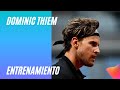 Entrenamiento de Dominic Thiem / Madrid Open 2022