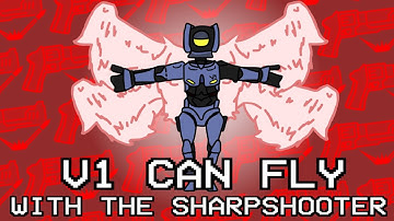 [ULTRAKILL] V1 can fly with the Sharpshooter