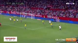 GOLAZO de JESÚS NAVAS vs Las Palmas en su partido número 400 con el SEVILLA FC❤ (20/09/17)