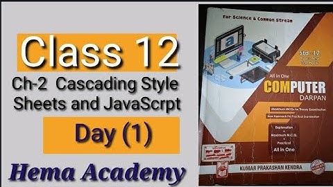 Class 12 Computer Darpan