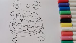Cute Lollipop Birth Coloring | Easy Coloring for Kids | Relaxing Coloring Video | Little Artist Club