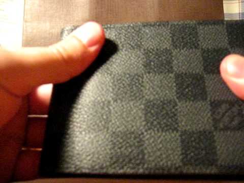 Louis Vuitton Damier Graphite Wallet Review - YouTube