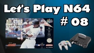 Lets Play N64 #8 - All-Star Baseball 99 - YouTube