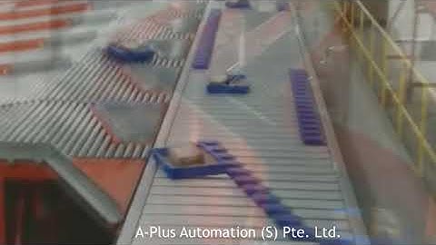 Conveyor Merging 2 lanes into 1