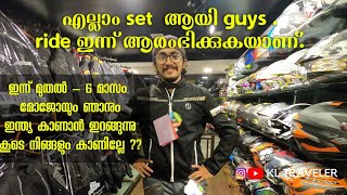 Guys യാത്ര ഇന്ന് തുടങ്ങുവാട്ടോ Riding Gears Purchase | All india solo Bike(Mojo Bs6) Ride