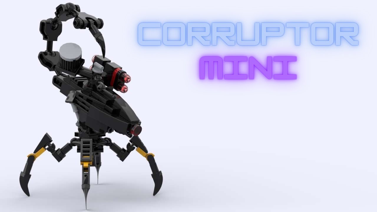 How to make Corruptor Mini (Horizon Zero Dawn) out of LEGO | LEGOsaur ...