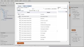 General Ledger | Work with the Grid Point of View Setup and Page Axis for a Financial Reporting Report (5 of 6) video thumbnail