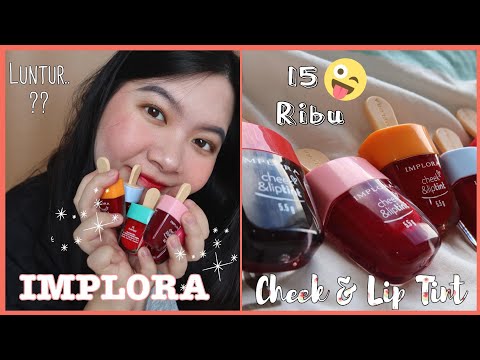 WARNA LENGKAP MADAME GIE MAGNIFIQUE LIP TINT - FULL REVIEW & SWATCHES SHADE 1-6. 